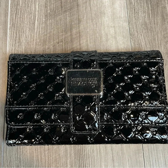 KENNETH COLE BLACK URBAN ORGANIZER 8”x4”x1” • NWT - Picture 1 of 5